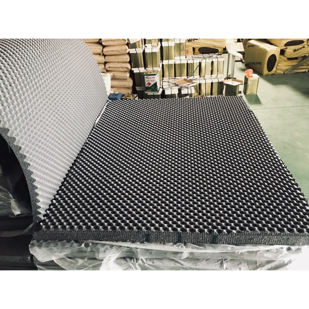 Mút tiêu âm hột gà tấm lớn, Mút trứng dán tường cách âm kt: 150x190