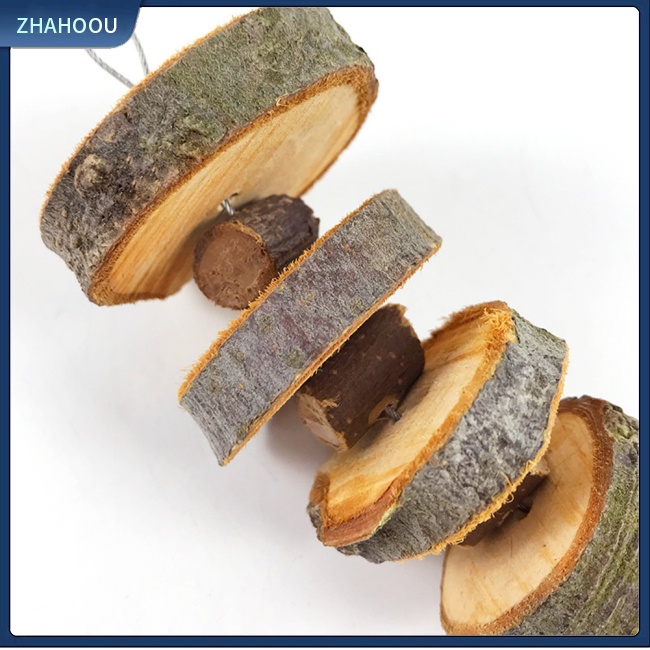 ☃Nhà☃ Đồ Chơi Nhai Gặm Bằng Gỗ Tự Nhiên Phù Hợp Cho Thỏ / Chuột Hamster / Chuột Lang /