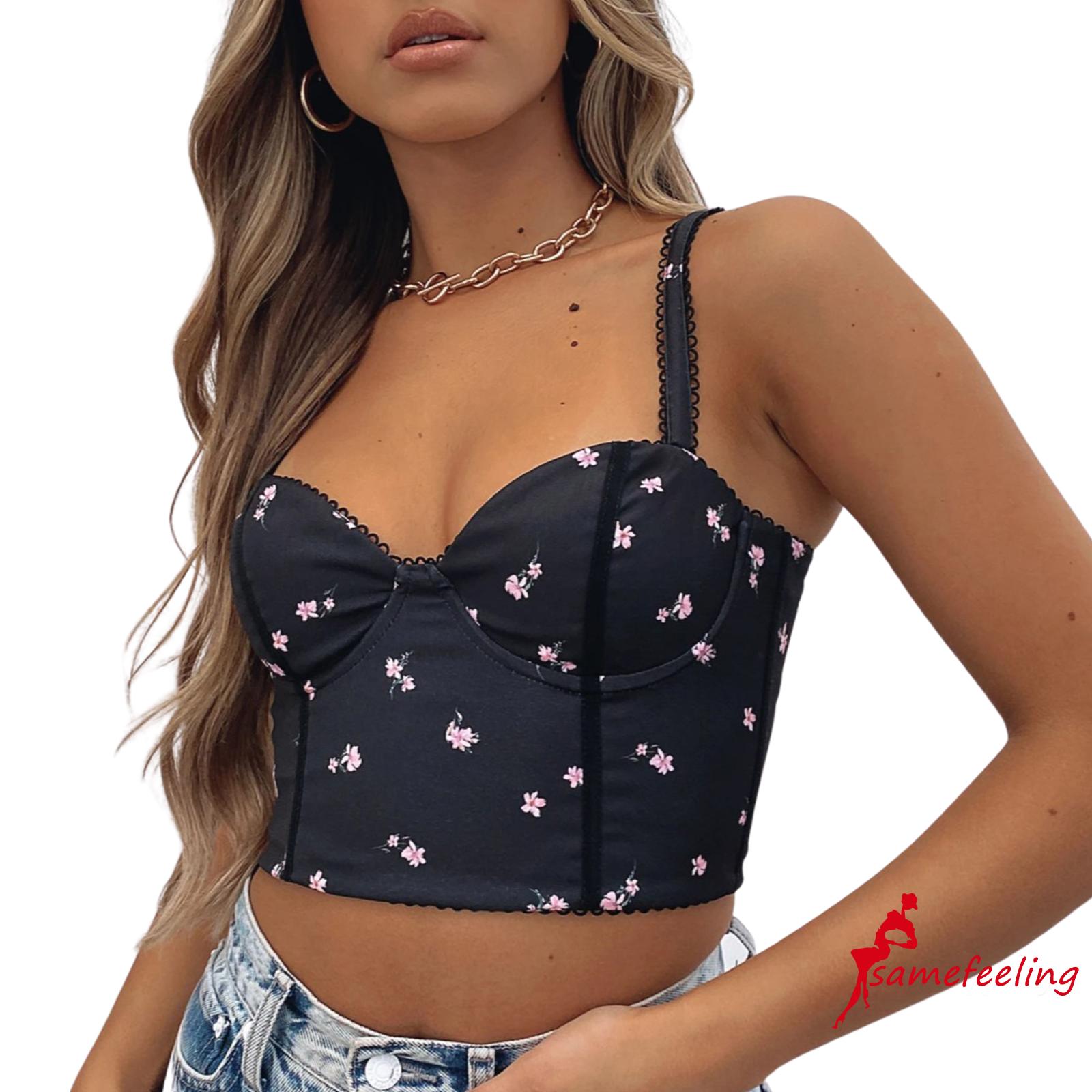 SF Áo Lửng Không Tay Họa Tiết Bướm Gợi Cảm Cho Nữ | BigBuy360 - bigbuy360.vn