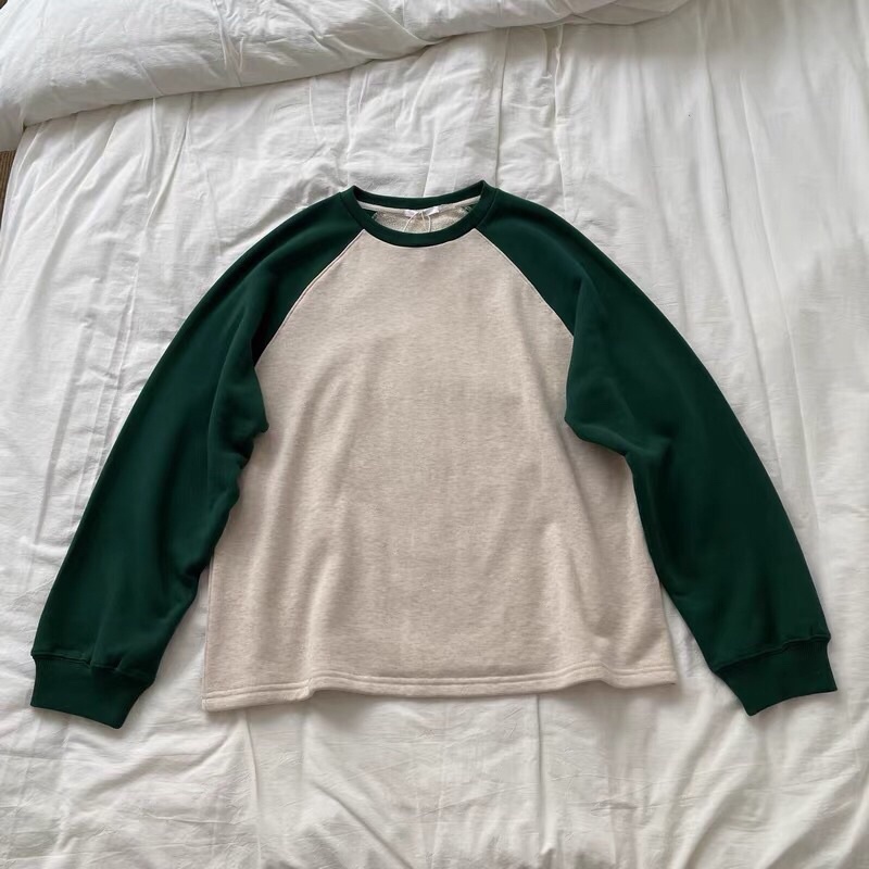 Áo Thun Dài Tay Nỉ Da Cá