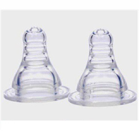 Núm ty silicon siêu mềm , xoắn cổ hẹp