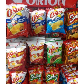 SNACK ORION CÁC VỊ (OSTAR - TOONIES - SWING) 36G