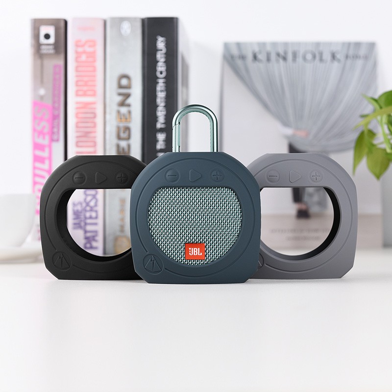 Túi Đựng Bảo Vệ Bằng Silicon Trong Suốt Chống Rơi Cho Jbl Clip3