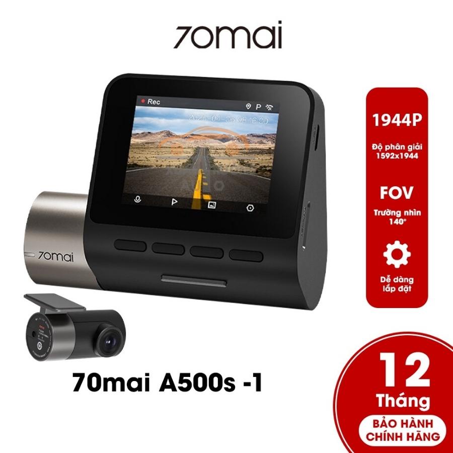 Camera hành trình ô tô 70mai Dash cam Pro Plus + A500S độ phân giải 1944P bảo hành 12 tháng