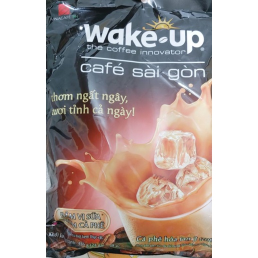 Cà Phê Wake-up Sài Gòn Bịch 24 gói x19g