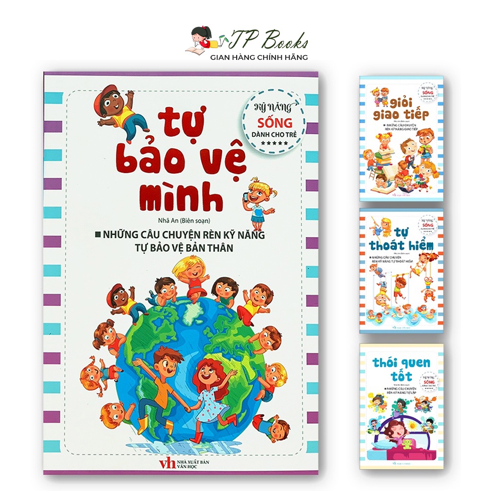 Sách - Bộ kỹ năng sống dành cho trẻ