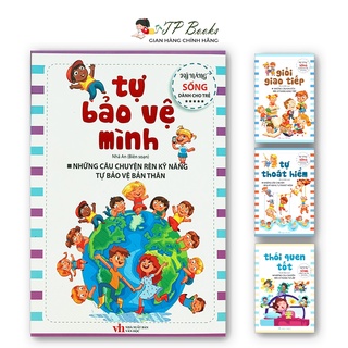 Sách - Bộ kỹ năng sống dành cho trẻ (Bộ 4 cuốn)