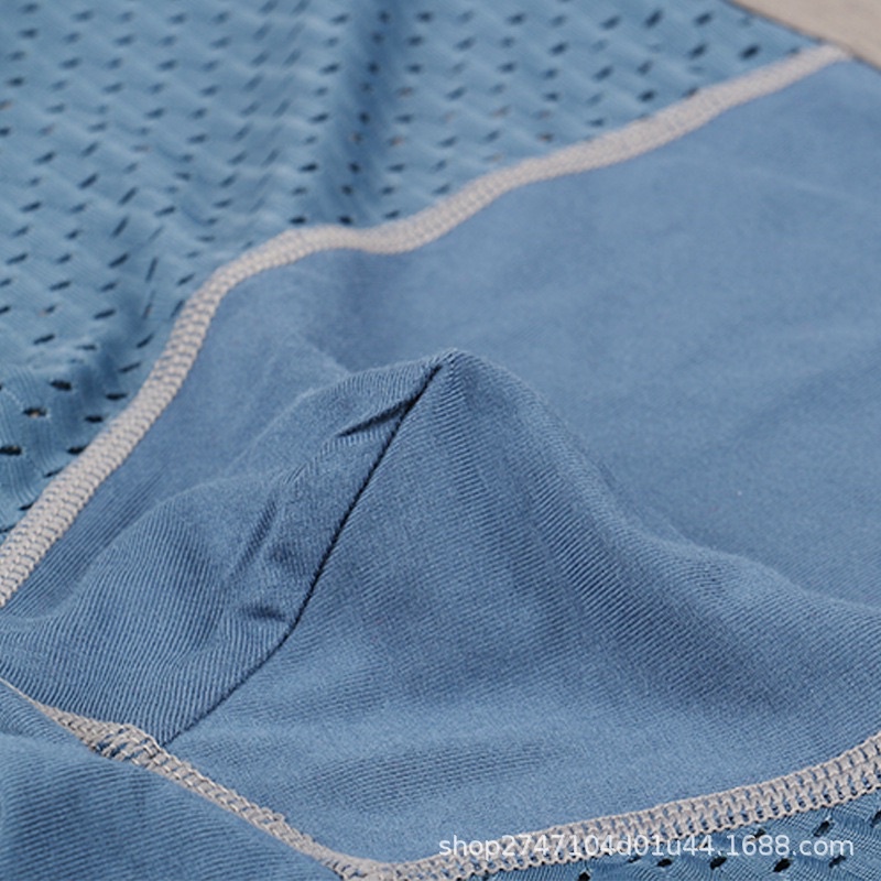 Hộp 4 quần sịp đùi HM trắng men cao cấp