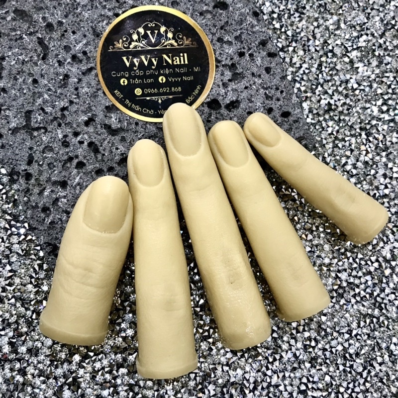 Bộ ngón tay học đắp bột, đắp gel