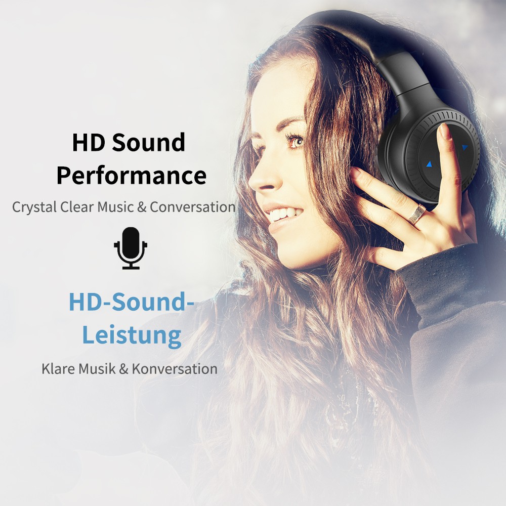 Tai nghe chụp đầu Bluetooth không dây Zealot B20 tích hợp Micro tiện dụng