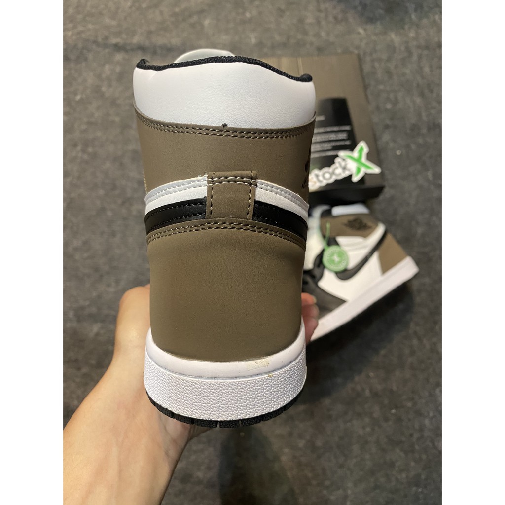 Giày air jordan 1 nam-trắng nâu [rep_11] | BigBuy360 - bigbuy360.vn