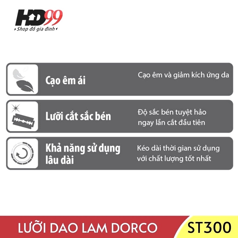 [Mã LIFEBOOK2 giảm 10% đơn 0Đ] DAO CẠO RÂU DOCCOR HÀN QUỐC.SIÊU SẮC SIÊU BỀN