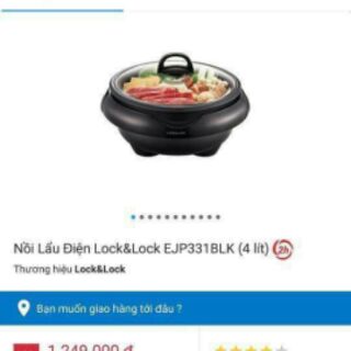 Nồi lẩu điện lock&lock