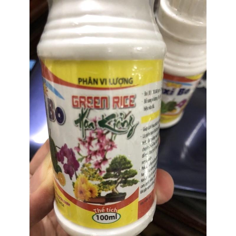 Phân vi lượng Siêu Canxi Bo 100 ml giảm rụng hoa, rụng trái, tăng đề kháng cho cây