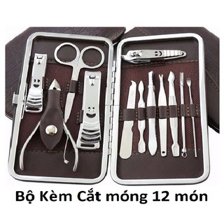 kềm cắt móng tay 12 món - A chay
