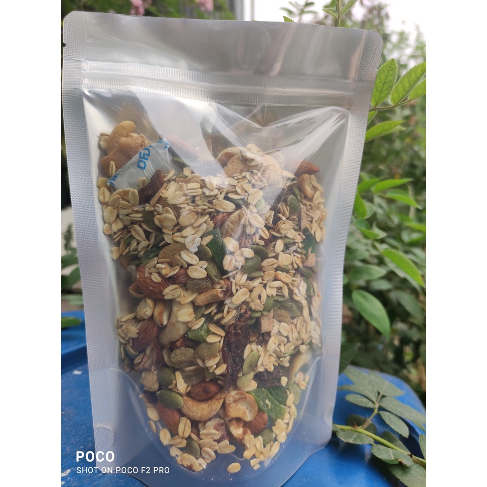 Hạt Mix dinh dưỡng 9 vị-90% hạt 10% yến mạch mật ong