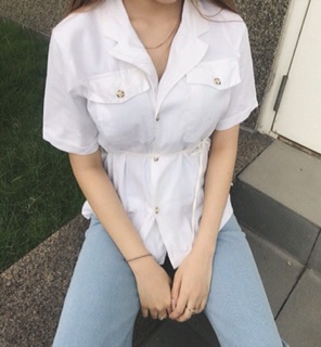 ÁO SƠ MI DÂY RÚT
