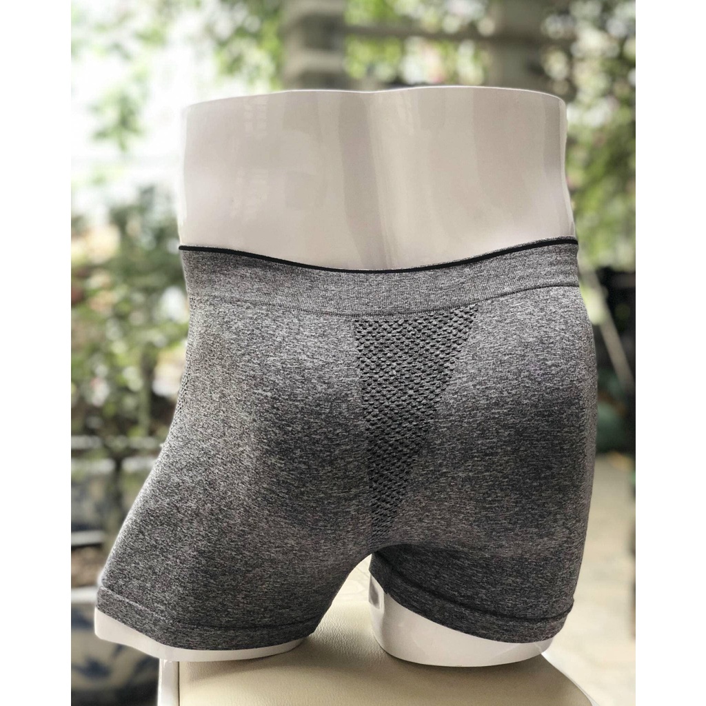 Quần Lót Nam  Sịp Đùi Nam Boxer Dệt Kim Thông Hơi Kháng Khuẩn Thiết Kế Đơn Giản Cá Tính