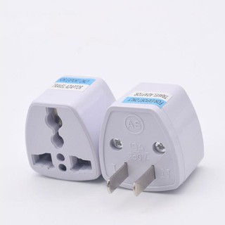 Giắc ổ cắm chuyển đổi đầu 3 chân sang 2 chân nguồn 220V thông thường