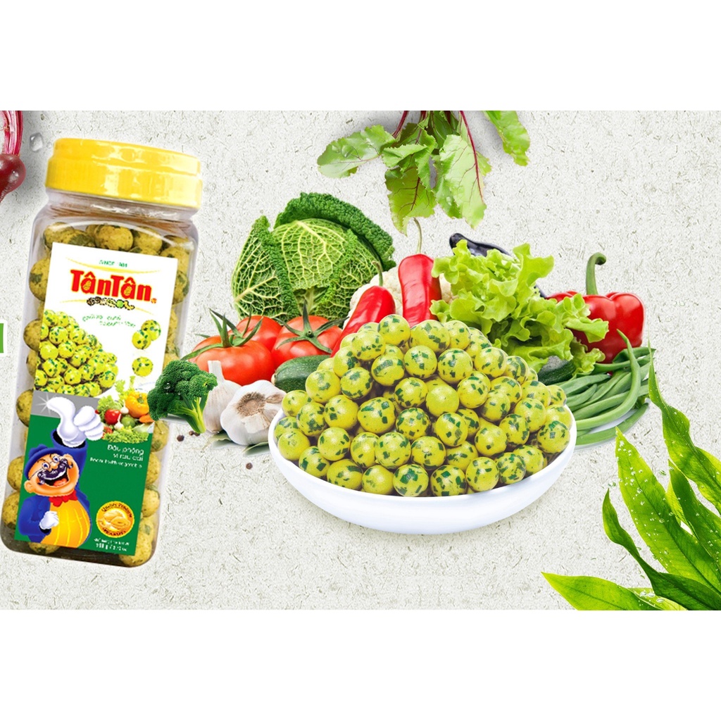 Đậu Phộng Vị Rau Cải Tân Tân 190g