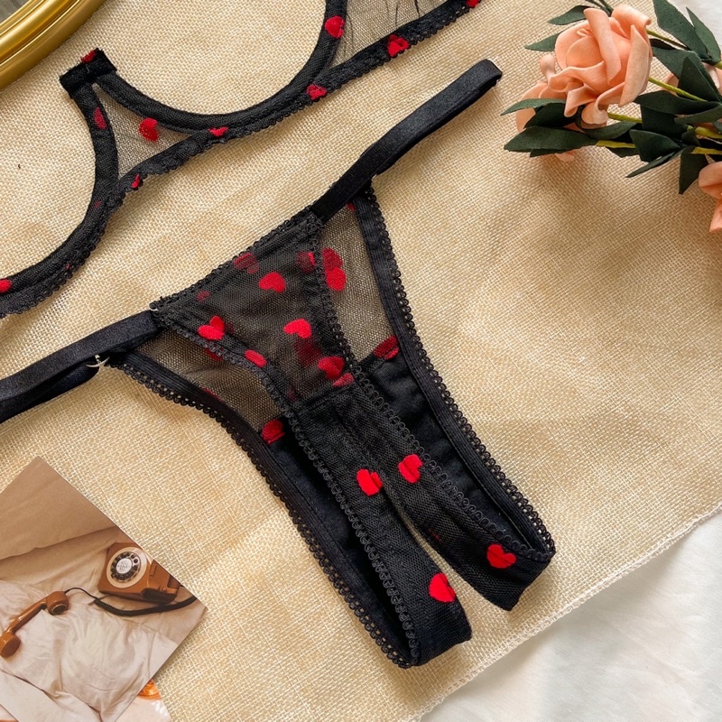 Bộ đồ lót ren có gọng không mút ren họa tiết YESDADDY R001 | BigBuy360 - bigbuy360.vn