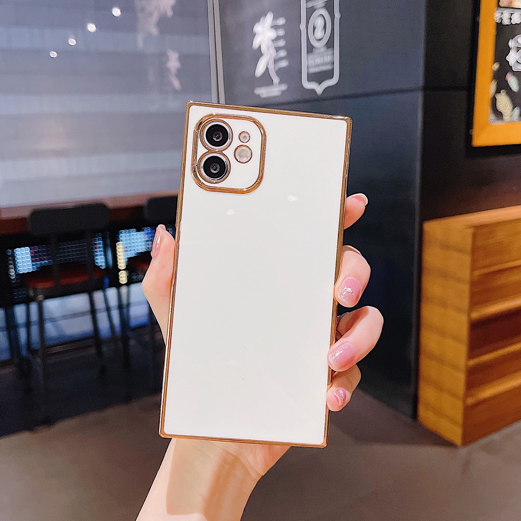 Ốp điện thoại viền vuông thích hợp cho Iphone 7plus 8plus I12 12 Pro 12 Pro Max I7 I8 Xs I11 11 Pro Max Xs Max 8plus