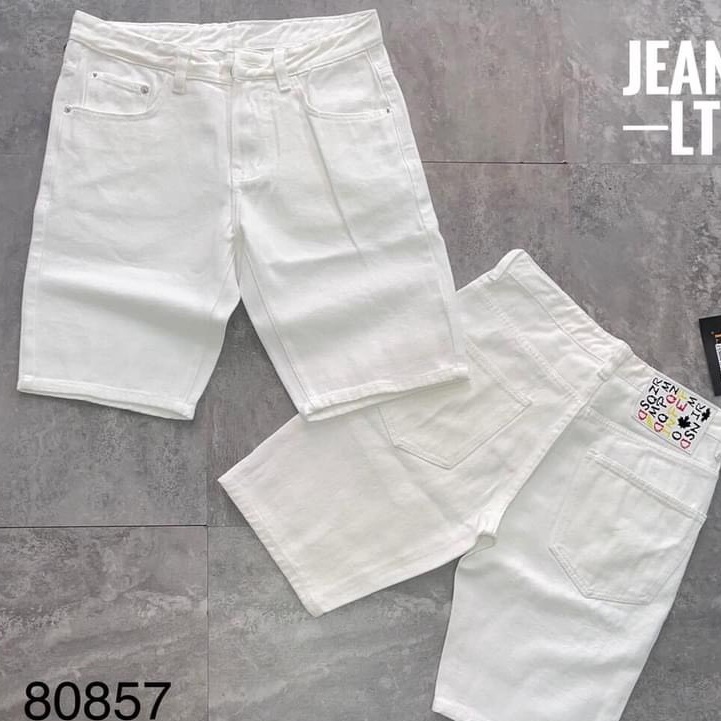 Quần jean nam ngắn đẹp mẫu mới kiểu basic-chất bò co giãn giá tốt KAYSTORE