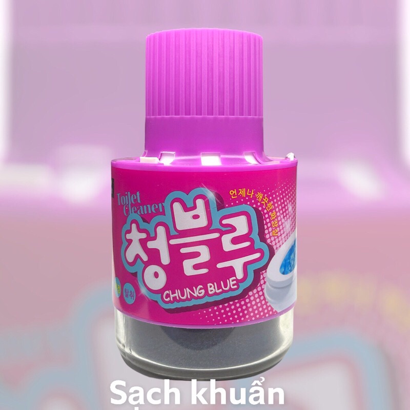 Cốc tẩy bồn cầu Hàn Quốc khử mùi diệt khuẩn, hương ngàn hoa