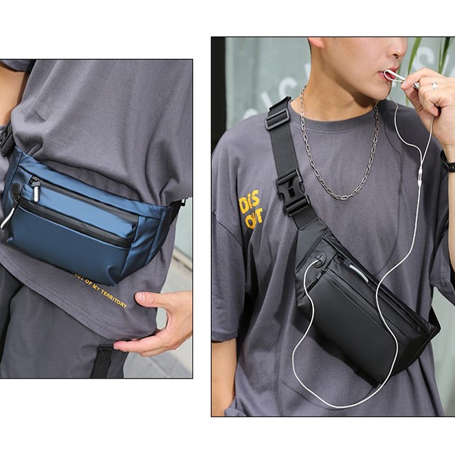 Túi đeo hôngPHẢN QUANG,túi đeo chéo nam nữ nhiều ngăn phong cách thể thao năng động tiện dụng | BigBuy360 - bigbuy360.vn