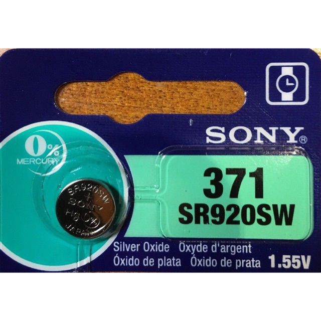 [Mã WTCHFEB giảm 20K ] Pin Đồng Hồ Sony 371 Sr920sw Japan