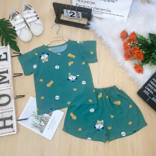 [CHỌN MÀU] Bộ lanh bé trai Bb angel