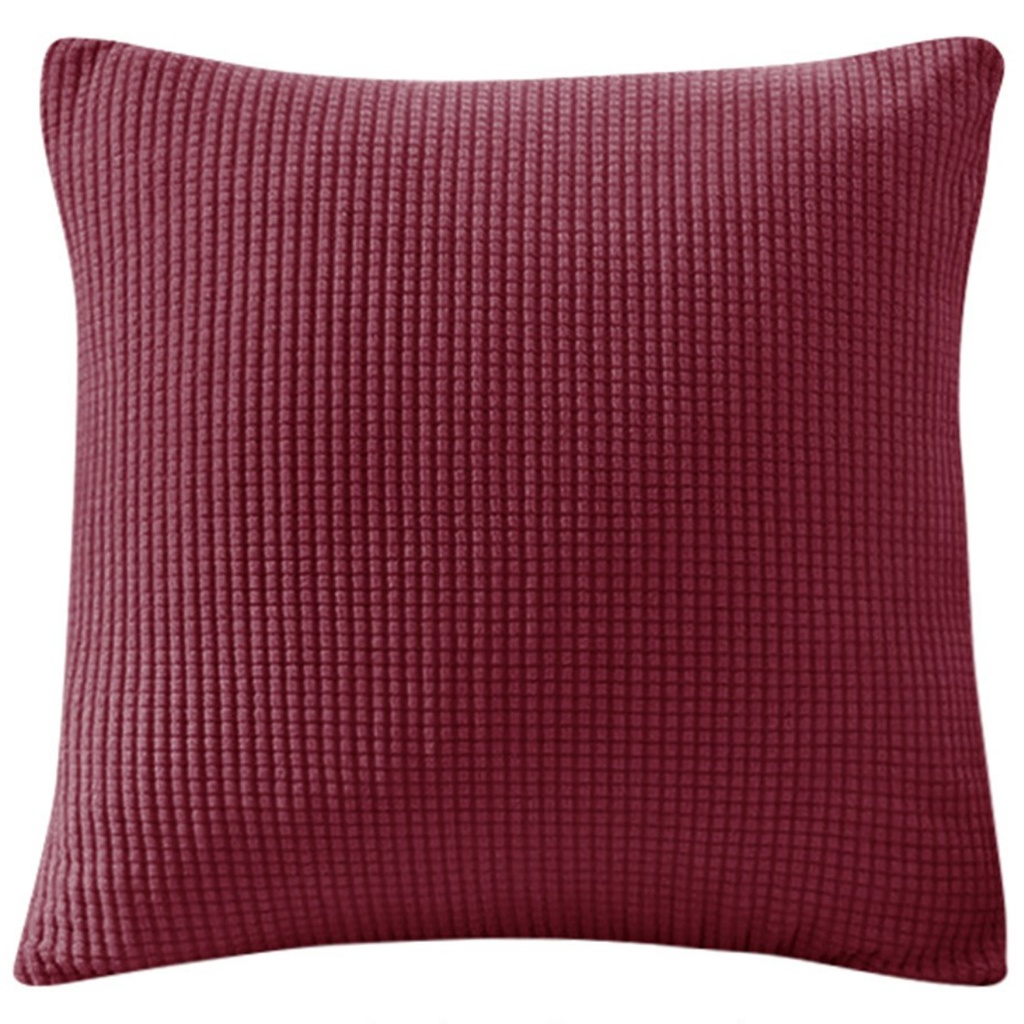 Vỏ gối co giãn 45x45 có khóa kéo trang trí nội thất