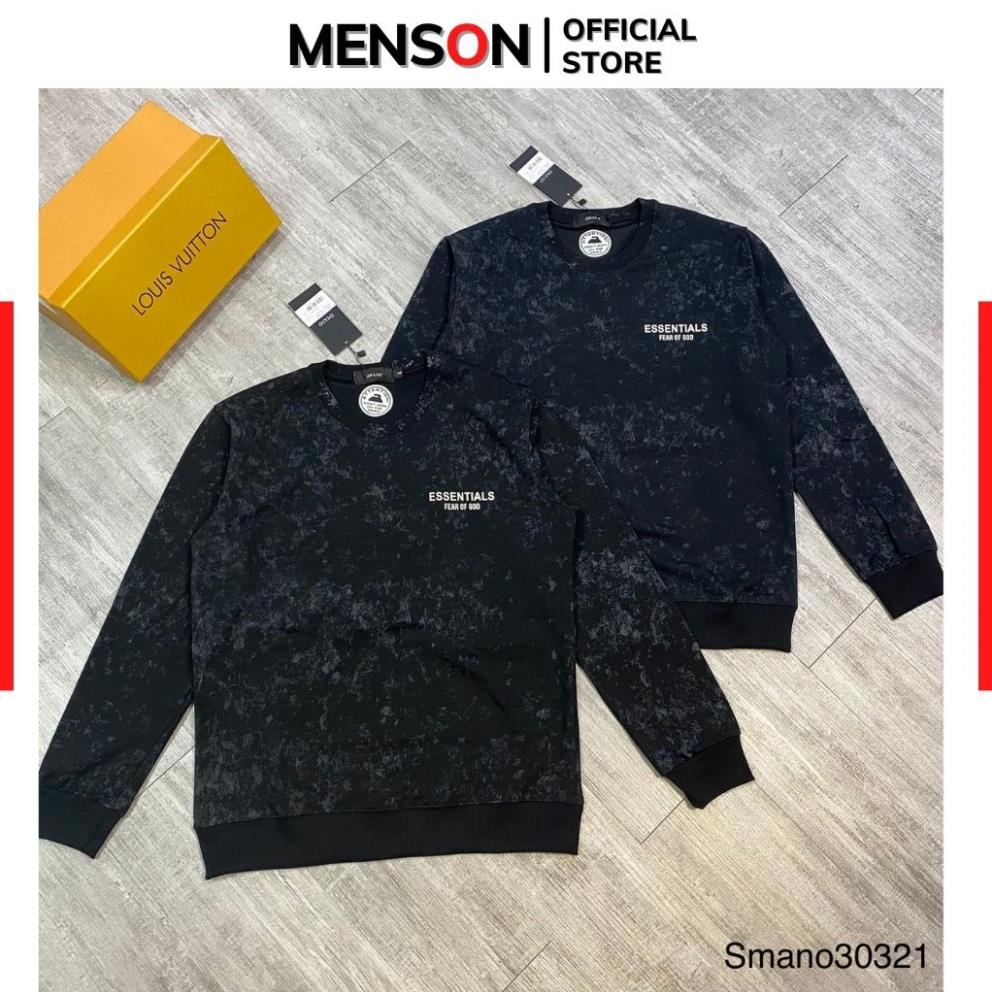 Áo nỉ nam nữ sweater hàng hiệu cao cấp áo nỉ đôi nam nữ dài tay chất mềm mịn Mensons AN02