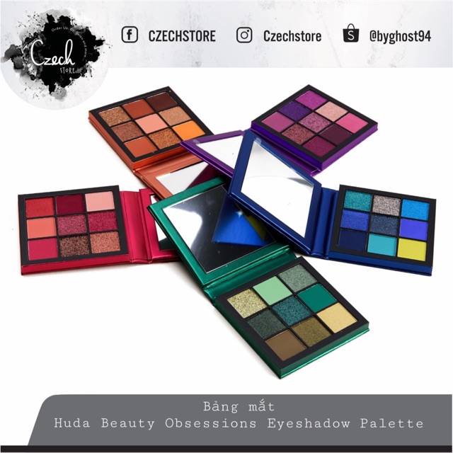 Bảng mắt Huda Obsessions Eyeshadow Palette