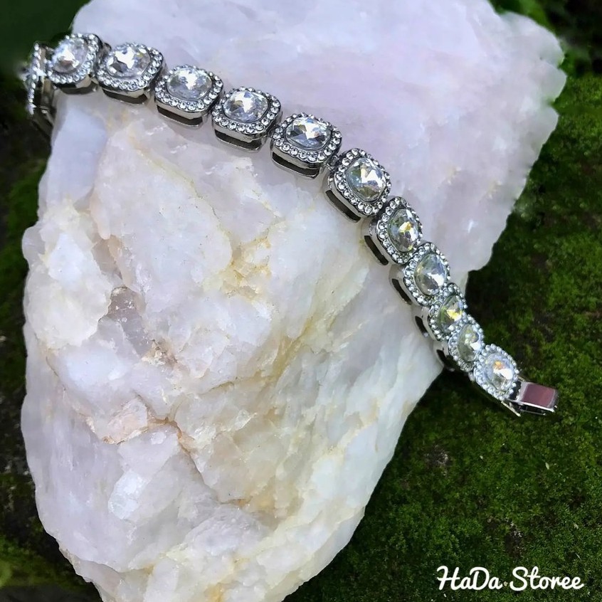 Lắc tay nam tenis cuban thời trang Libery  - Mẫu V012