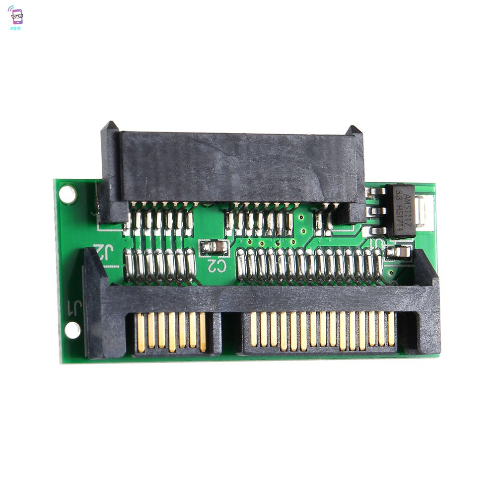 Card Chuyển Đổi mg 1.8 Inch Mini Micro Sata Msata Sang 7+15pin 2.5inch Sata | BigBuy360 - bigbuy360.vn