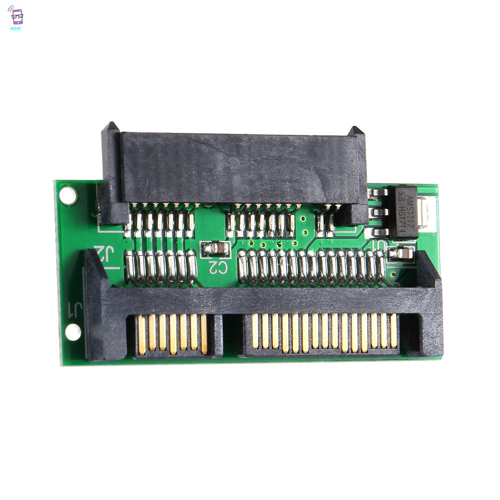 Card Chuyển Đổi mg 1.8 Inch Mini Micro Sata Msata Sang 7+15pin 2.5inch Sata