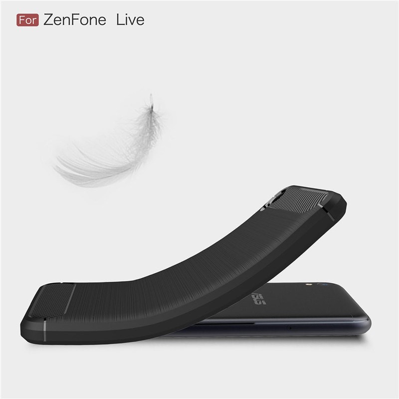 Ốp Lưng Mềm Bảo Vệ Cao Cấp Cho Asus Zenfone Live Zb501kl Đen