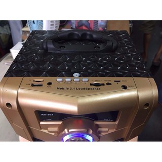 [GIÁ SỈ] Loa Bluetooth Karaoke RX-302 Tặng Kèm Micro