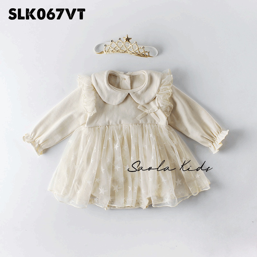 Váy công chúa cho bé gái từ 4-15Kg nhà Saola Kids - SLK067