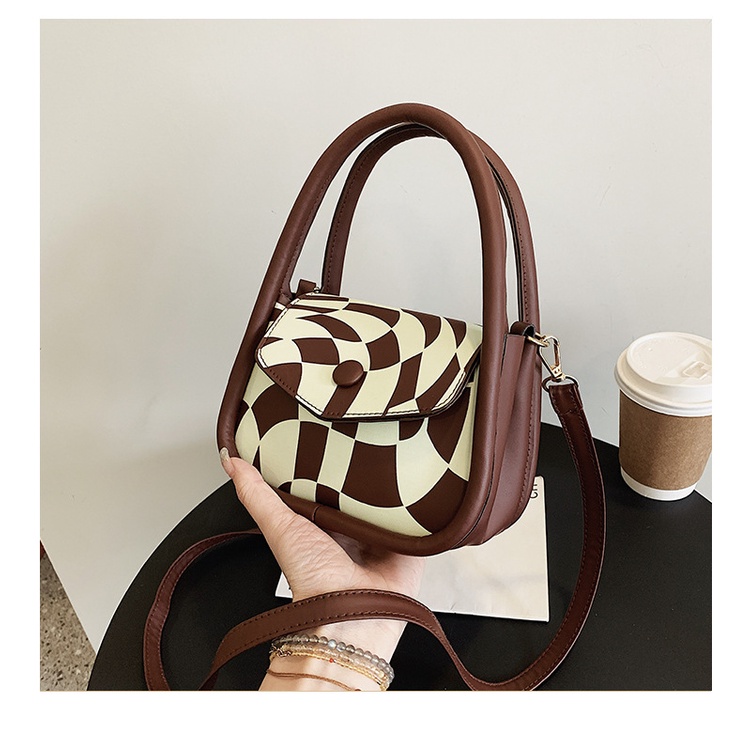 Túi Đeo Chéo Dáng Vuông Phong Cách retro Thời Trang Mùa Xuân 2022