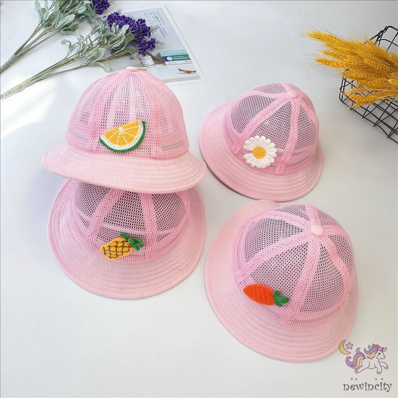 Nón tai bèo chống nắng họa tiết hoạt hình thời trang mùa hè xinh xắn cho trẻ em