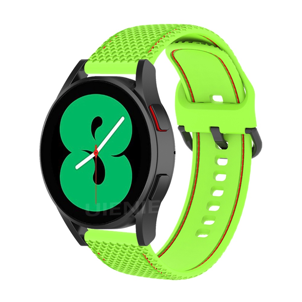 Dây đeo đồng hồ silicon 20mm dành cho Samsung Galaxy Watch 4 40mm 44mm / Classic 46mm 42mm