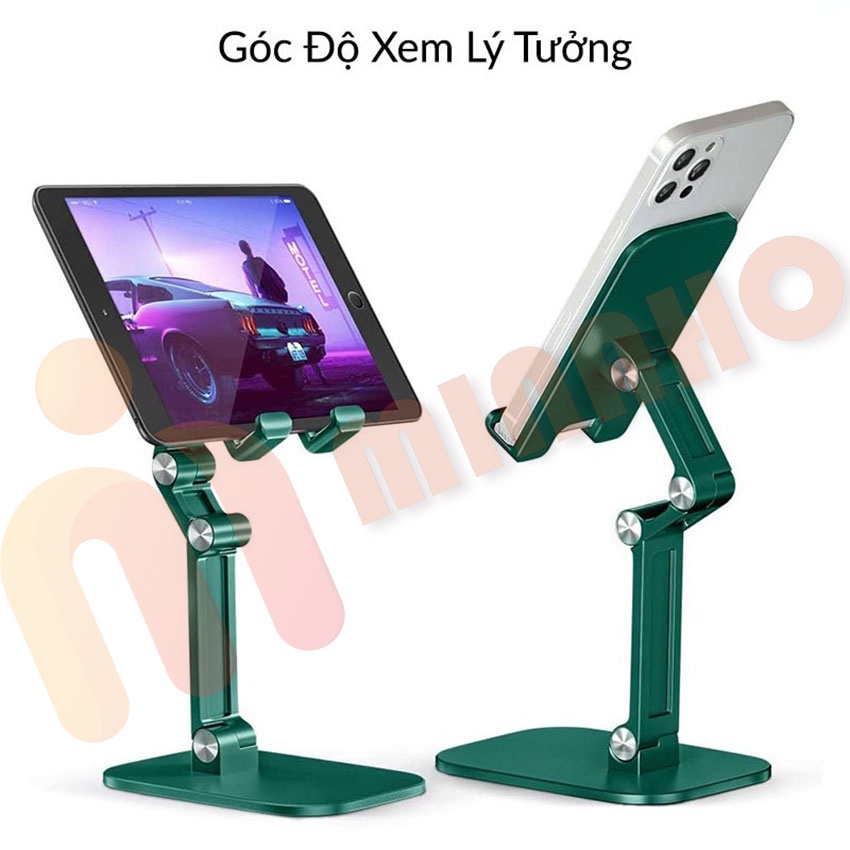 Giá Đỡ Điện Thoại Để Bàn Gấp Gọn Minaho, Giá đỡ IPad Máy Tính Bảng Và Điện Thoại Livestream, Học tập, Làm Việc