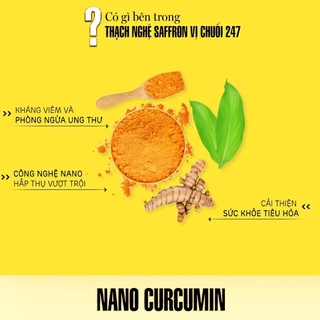 THẠCH NGHỆ SAFFARON VỊ CHUỐI 247