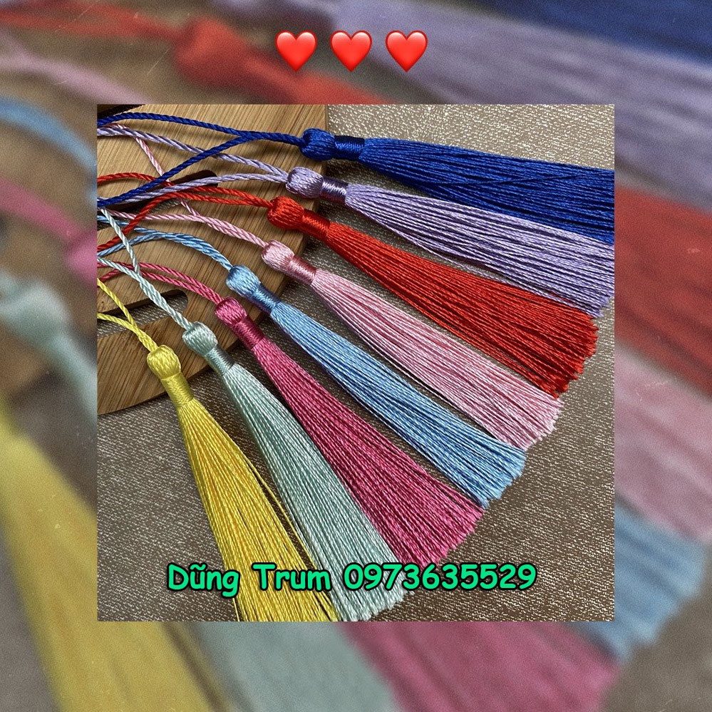 Tua rua trang trí đủ màu sắc treo trang trí cực đẹp
