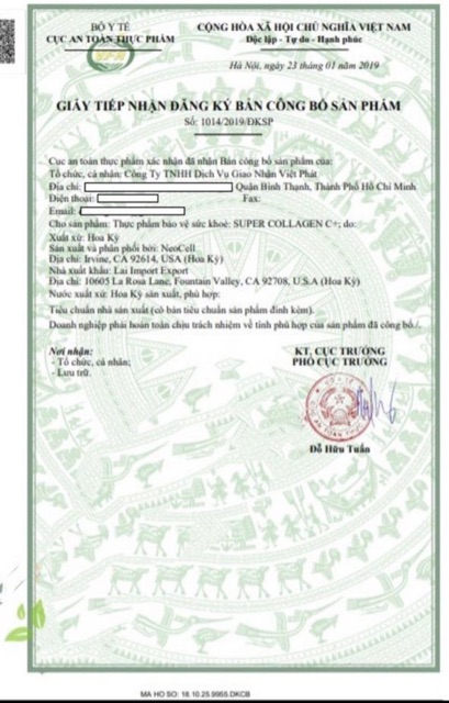 thực phẩm bảo vệ sức khỏe Super Collagen +C ( hsd 2021) | Thế Giới Skin Care