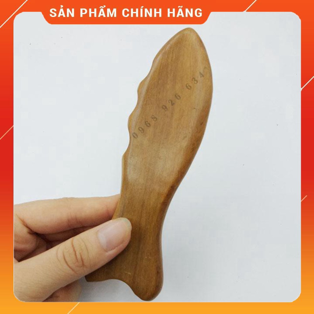 Dụng cụ massage toàn thân 📌FREESHIP📌Dụng cụ Mát xa hình cá bằng gỗ - Trẻ hóa làn da của bạn một cách