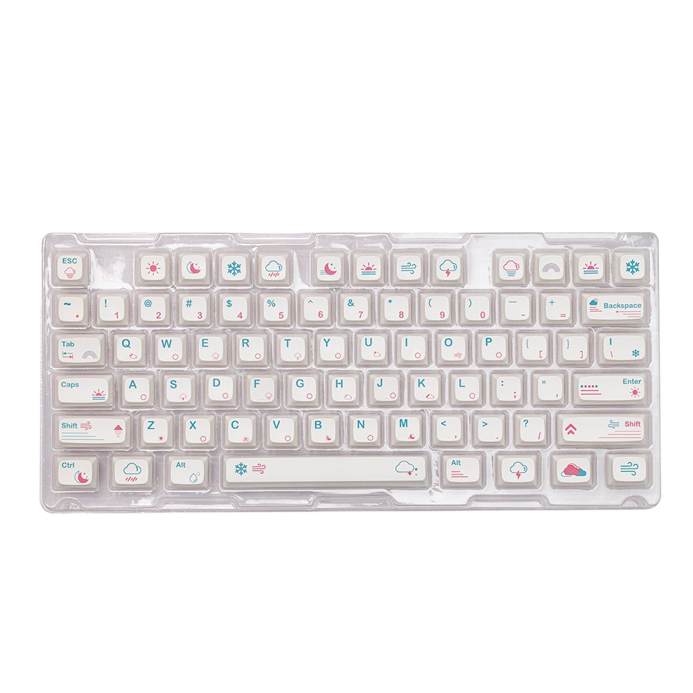 Bộ 132 Phím PBT Nhuộm Màu Cho Bàn Phím Cơ