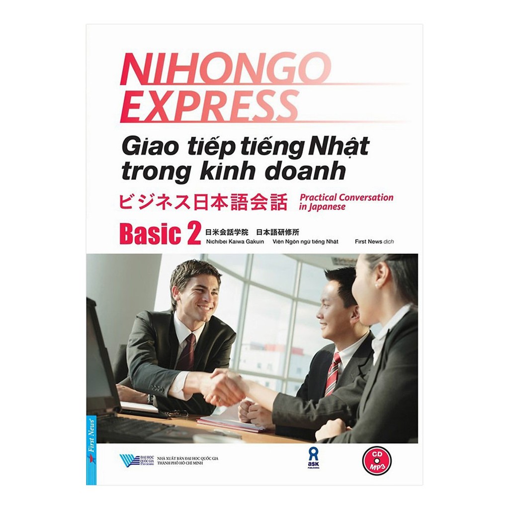 Sách - Giao Tiếp Tiếng Nhật Trong Kinh Doanh - Basic 2 (Tặng 1 CD) Tặng Bút Bi